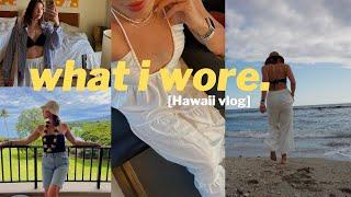 WHAT I WORE IN HAWAII {vacation outfit ideas}  Travel VLOG  Ryanne Darr