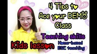 Tips for Online Demo Teaching  51Talk Demo   ESL demo - Kids Lesson  TagalogEnglish