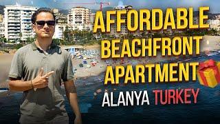 Dont Miss this Affordable Beach-Front apartment 2024 Alanya Turkey