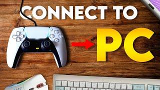 How to connect PS5 Controller to PC - EASY Step by Step Instructions