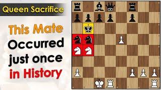 This Checkmate occurred just once in history  Zaitsev vs Storozhenko 1970