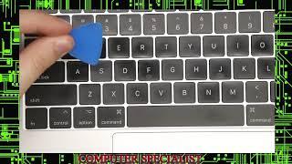 How-to Replace a butterfly letter key on an Apple Macbook Pro A1706  A1708 2016  2017 models
