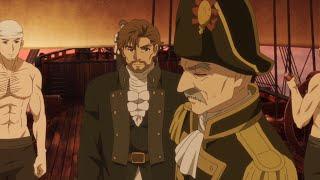 Pirate Jean fires to sink the infected ship  Isekai Yakkyoku Episode 10