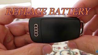 How To Replace The Battery In Your Audi Key Fob