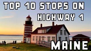 Must see stops along Highway 1 in Maine