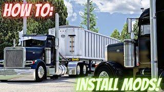 How To  Install Mods  American Truck Simulator