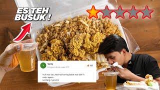 GUE GAK KUAT MAKANNYA  TEH AJA KOK BISA BUSUK GINI YA? NASI KULIT MASIH MENTAH - SAD FOOD