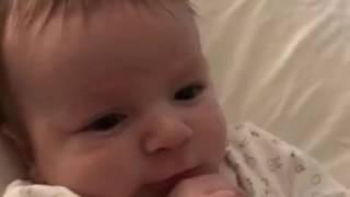 2-month old says hello