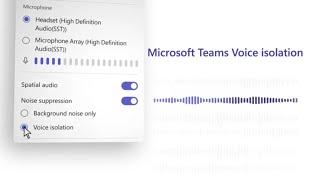 Get started with Voice Isolation on Microsoft Teams