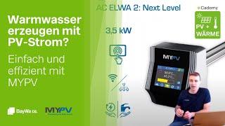 PV+Wärme mit my-PV - Die perfekte Lösung für Warmwasser? Die neue AC ELWA 2