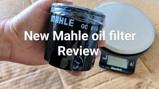 New Mahle oil filter Review