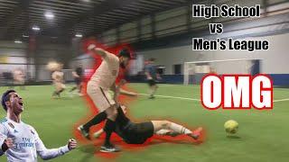 High Schooler VS Mens League INDOOR SOCCER