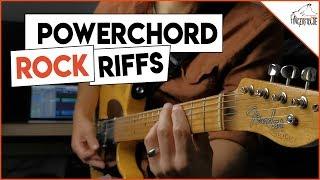 13 Gitarren Lieder NUR mit Powerchords