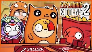 FIRST TIME PLAYING EXPLODING KITTENS EXPLODING KITTENS 2 wDelirious Cartoonz Kyle