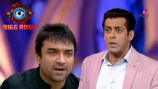 Bigg Boss 7  बिग बॉस 7  Sachiin Joshi पर Comments के लिए Salman ने ली Ajaz की Class