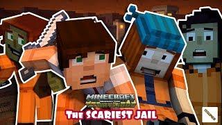 The TERRIBLE JAILHOUSE JESSE ALL TIME SHOCKED  FULL Minecraft Story Mode Season 2 Episode 3