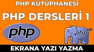 Php Dersleri Php Kütüphanesi -1