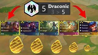 5 Draconic ALL 3 Star⭐⭐⭐   TFT SET 5.5