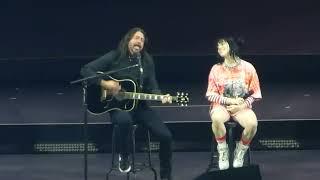 Billie Eilish w Dave Grohl - My Hero KIA Forum Los Angeles CA 12152022