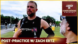 Washington Commanders Tight End Zach Ertz Post-OTA Practice Interview