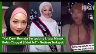 VIRAL DewiRemaja Ernisha Kantoi Pakai Bikini Minum Arak Clubbing