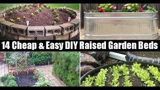 14 Cheap & Easy DIY Raised Garden Beds