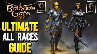 Baldurs Gate 3 - Which Race Should You Pick? BG3 Ultimate Character Creation Guide