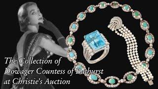 Gloria  Dowager Countess of Bathurst  Christies Auctioned Collection