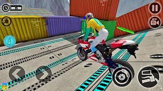 Impossible Motor Bike Tracks - Level 15 Unlock - Impossible Stunts - Android Gameplay