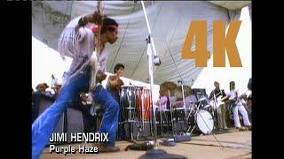 Jimi Hendrix -  Purple Haze - Live Woodstock - 4K Remaster - Colour Corrected - UHD