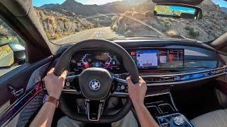 2023 BMW i7 xDrive60 - POV First Drive Binaural Audio