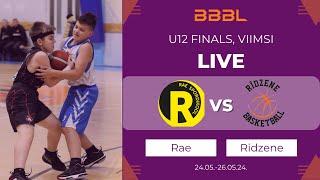 Rae SK  Kiili SK 2012 vs Ridzene 2012  BBBL Boys U12 Final Stage  5-8 places