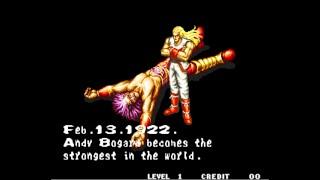 Fatal Fury 2  Arcade 1992  - Snk  Playthrough LongPlay  - Andy Bogard