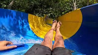 Trying Worlds Longest Waterslide At Escape Theme Park Malaysia