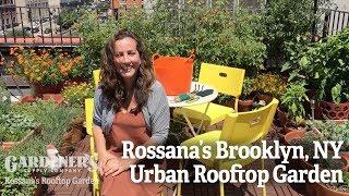 Rossanas Brooklyn NY Urban Rooftop Garden - Gardeners Supply Co