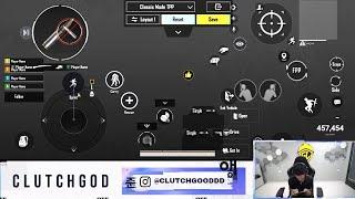 CLUTCHGOD 2.5 Update New Sensitivity Code 2022CLUTCHGOD new 4 finger claw control code pubgbgmi