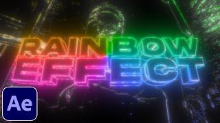 Rainbow Effect - After Effects Tutorial