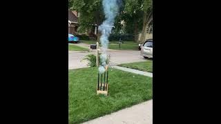 Honk-er-er firework on a stick  #fireworks #4thofjuly #pyrotechnics