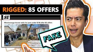 Frantic 85 Offers on Toronto Area Home... but 68 Offers Had NO CHANCE