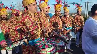 bateria escola de samba Juventude Vareira arrancada Carnaval de Ovar 2024