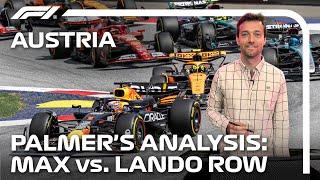 Race Defining Flashpoint Broken Down Max Vs Lando  Jolyon Palmer’s F1 TV Analysis  Workday