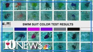 Why the color of your childs swimsuit is important