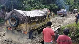 Banyak Rintangan Yang Harus Dilaluai Para DRIVER. Papua. JAYAPURA - WAMENA #lintastranpapua #papua