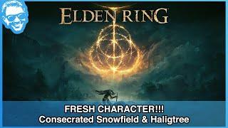 Fresh Character Part 11 - Snowfield & Haligtree - Elden Ring - Shadow of the Erdtree Preparation