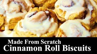 Delicious Made From Scratch Cinnamon Roll Biscuits  DESSERT RECIPE  The Southern Mountain Kitchen