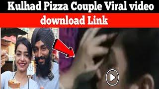 Kulhad Pizza Couple Latest Video  Kulhad Pizza Couple Viral Video News  Kulhad Pizza Full Video