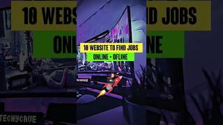 10 Website To find Jobs #shorts #shortvideo #jobs #jobsearch #students #coding #jobvacancy #job