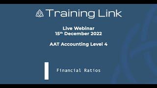 AAT Level 4 Financial Ratios - Training Link