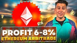 Crypto Arbitrage Best Ethereum Arbitrage Strategy in 2024  Ethereum Crypto Strategy  Profit +8%