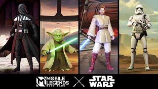 MOBILE LEGENDS X STAR WARS  SKINS EFFECT